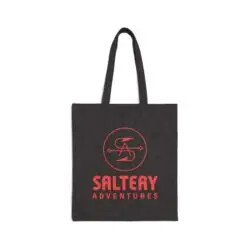 Saltery Adventures Cotton Canvas Tote Bag